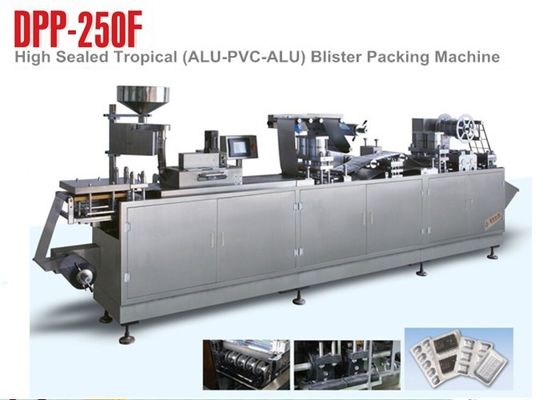 Τροπική μηχανή συσκευασίας φουσκαλών Al Al PVC ή Al Al ή PVC Al dpp-250F