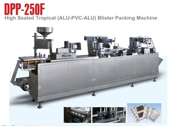 PVC AL or AL AL or AL PVC AL Tropical Blister Packing Machine DPP-250F